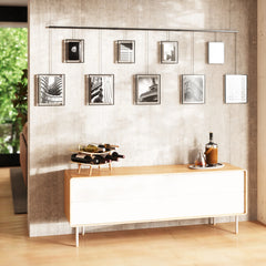 Exhibit Wall Picture Frames, Set of 9