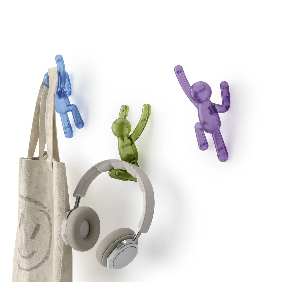 Buddy Pinpoint Wall Hooks, Set of 3
