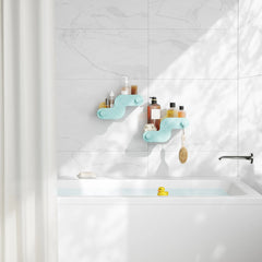 Nami Adhesive Shower Bins, Set of 2